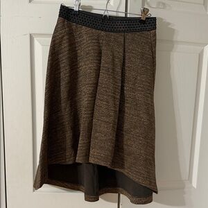 HD in Paris High-Low Brown Skirt. Holidays